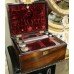 Victorian Brass Bound Rosewood Ladies Vanity Box