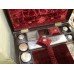 Victorian Brass Bound Rosewood Ladies Vanity Box