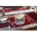 Victorian Brass Bound Rosewood Ladies Vanity Box