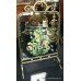 Victorian Brass Painted Mirror Fire Screen
