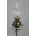 Victorian Telescopic Brass Standard Oil Lamp