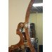 Fine 19th c. French Burr Walnut Inlaid Credenza with Mirror