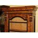 Fine Victorian Burr Walnut Bookcase Davenport c.1840