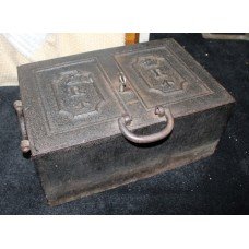 Victorian Cast Iron Revenue Strong Box Safe