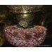 Early Victorian Glass Duplex Burner Oil Lamp