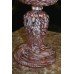 Early Victorian Glass Duplex Burner Oil Lamp