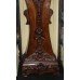 Victorian Heavily Carved Oak Longcase Clock by Thomas Turner London