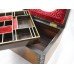 Victorian Inlaid Amboyna Mother of Pearl Sewing Box