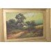 Victorian Landscape Set in Gilt Frame Oil on Board