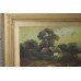 Victorian Landscape Set in Gilt Frame Oil on Board