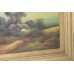 Victorian Landscape Set in Gilt Frame Oil on Board