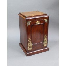 Victorian Mahogany & Oak Brass Bound Purdonium