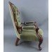 Victorian Style Mahogany Spoon Back Armchair