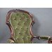 Victorian Style Mahogany Spoon Back Armchair