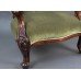 Victorian Style Mahogany Spoon Back Armchair