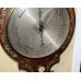 Victorian Rosewood Mother of Pearl Inlaid Barometer