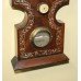 Victorian Rosewood Mother of Pearl Inlaid Barometer