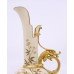Victorian Royal Worcester Gilded Blush Dragon Handle Ewer 1026