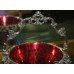 Victorian Silver Plated Cranberry Basket