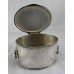 Victorian Silver Plated Two Handled Tea Caddy