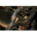 Heavily Carved 19th c. Sleigh Rocking Chair