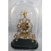 Victorian Style Skeleton Clock Fusée Movement