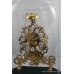 Victorian Style Skeleton Clock Fusée Movement