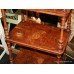 Victorian Three Tier Walnut Whatnot Shelves