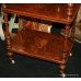 Victorian Three Tier Walnut Whatnot Shelves