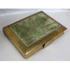 Victorian Brass Bound Velvet Photograph Picture Album