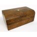 Victorian Walnut Mother of Pearl Inlaid Writing Box