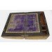 Victorian Walnut Mother of Pearl Inlaid Writing Box