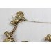 9ct Gold Vintage Charm Bracelet with 14 Charms