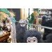 Vintage Animated Swinging Chimpanzee Monkey 