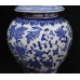 Vintage Chinese Styled Blue & White Table Lamp