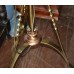 Vintage Brass & Copper Standard Lamp