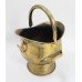 Vintage Brass Fire Coal Scuttle & Shovel 