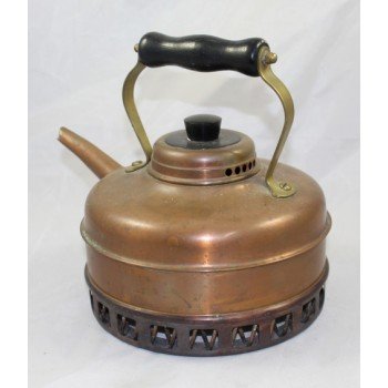 Vintage Copper Kettle Teapot Gas