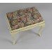 Vintage Cream Painted Dressing Table Stool