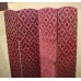 Antique Four Fold Upholstered Tapestry Room Divider Dressing Screen