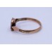 Vintage Garnet Rose Gold 9ct Ring