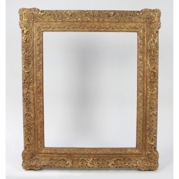 Vintage Gilt Carved Wood Picture Frame