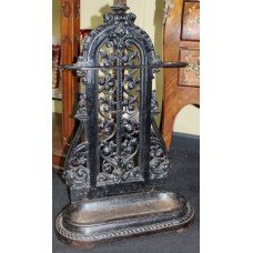 Vintage Heavy Cast Iron Walking Stick Umbrella Stand