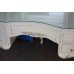 Vintage Olympus Louis XV Style Painted Cream Dressing Table