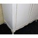 Vintage Olympus Cream Painted Louis XV Style Gents Double Wardrobe