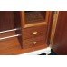 Vintage Olympus Cream Painted Louis XV Style Gents Double Wardrobe