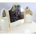 Vintage Olympus Louis XV Style Cream Dressing Table