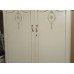 Vintage Olympus Cream Louis XV Style Double Wardrobe