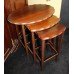 Vintage Oval Mahogany Nest of Tables