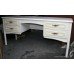 Vintage Painted White Shabby Chic Style Dressing Table